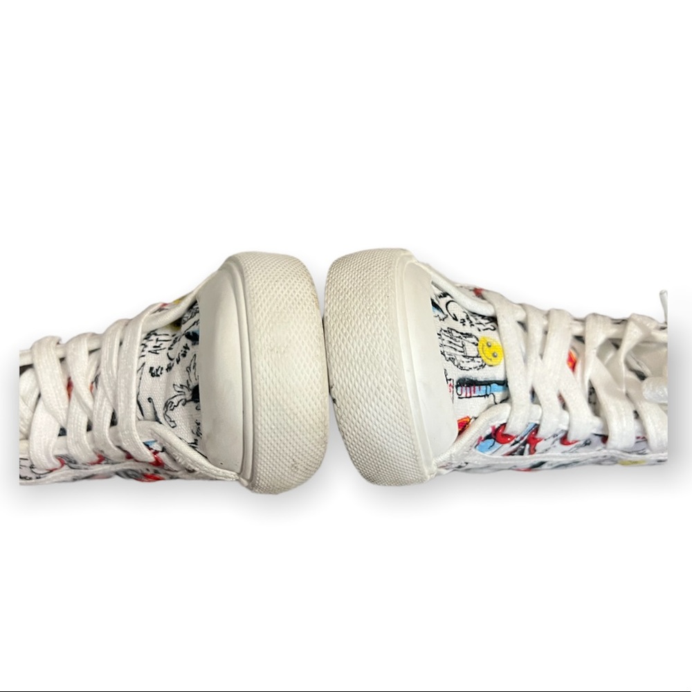 Disney Cruela Canvas Hightop Sneakers - Size 11 - Picture 4 of 9